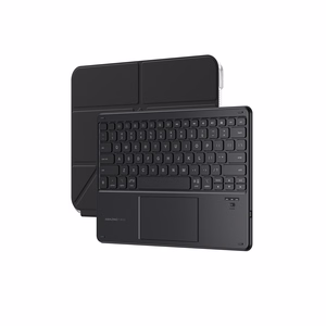 AmazingThing Minimal Case Keylite Combo klaviatuuriümbris iPad 11" 2025 jaoks - must