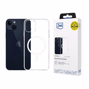 3mk Clear MagCase jaoks Apple iPhone 14 Plus - läbipaistev