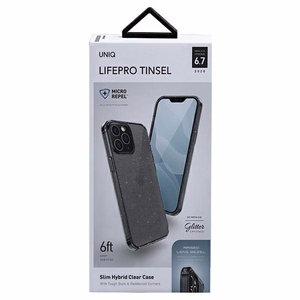 Uniq LifePro Tinsel korpus iPhone 12 Pro Max'ile - must