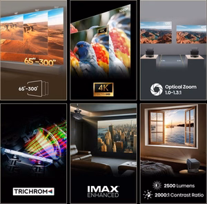 Hisense C3 DLP UHD 4K (3840x2160) 3D metallik