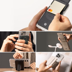 Ringke Wallet Slide Grip MagSafe ümbris - must