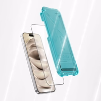 Benks Tempered glass Glass Warrior HD jaoks Iphone 16 Pro must