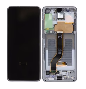 LCD screen Samsung G985F/G986F S20 Plus with touch screen and frame Cosmic Grey original (service pack)
