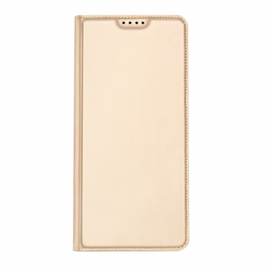 Dux Ducis Skin Pro Case for Samsung Galaxy S23+ Flip Card Wallet Stand Gold