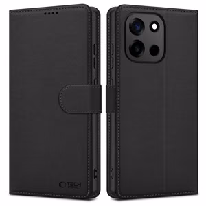 Tech-Protect Wallet rahakotitüüpi ümbris OnePlus Nord 6 jaoks – must