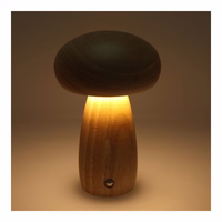 Laua lamp voodikõrval mushroom Kunst Deco puit color MTWTHN