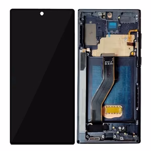 LCD ekraan ühilduv Samsung N975 Note 10 Plus raamiga / Aura Black / HQ