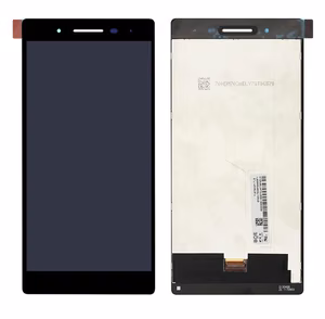 LCD screen Lenovo Tab 4 TB-7504F TV070HDM-TL9 koos touch screen (pruun connector) Must (Refurbished) ORG
