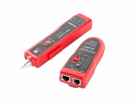 Lanberg NT-0501 network cable tester must, punane