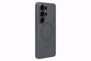 Samsung Силиконовый Магнитный Чехол для Samsung Galaxy S26 Ultra, совместим с MagSafe - чёрный