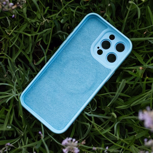 Чехол Ultra Trendy Vivid Thin Mag для iPhone 12 6,1" синий