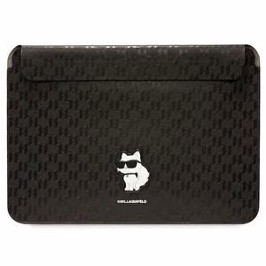 Karl Lagerfeld Saffiano Monogram Choupette ümbris jaoks a 14" laptop - must