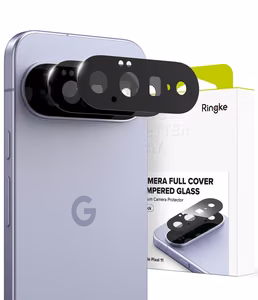 Ringke kaameraobjektiivide kaitse mudelile Google Pixel 11, 2 tk – must