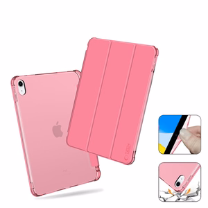Tech-Protect SC Pen гибридный Чехол для iPad 10 / 2022 - розовый - прозрачный