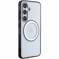 Mercedes Printed Logo MagSafe ümbris jaoks Samsung Galaxy S24 - läbipaistev