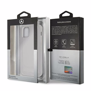 Mercedes Transparent Line чехол для iPhone 12 / iPhone 12 Pro - прозрачный