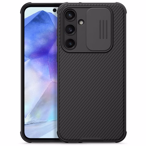 Nillkin CamShield Pro Ümbris jaoks Samsung Galaxy A55 with Camera Cover - must