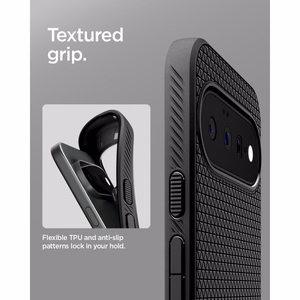 Spigen Liquid Air ümbris mudelile Google Pixel 11 – värv: mattmust