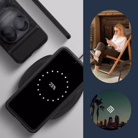 CASEOLOGY ümbris PARALLAX jaoks SAMSUNG S23 FE matte must