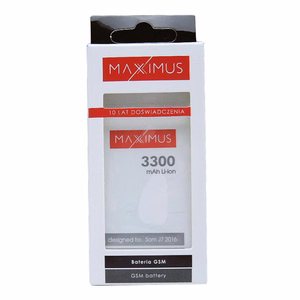 Аккумулятор MAXXIMUS для SAMSUNG J710 J7 2016 3300 mAh