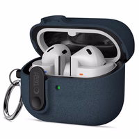 Tech-Protect Slim Hook ümbris Samsung Galaxy Buds 3 / 3 FE / 3 Pro jaoks - mereväe sinine