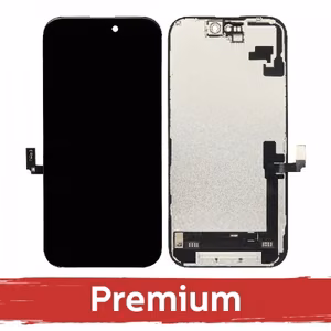 LCD ekraan ühildub iPhone 16 must (SOFT OLED / Stable / Premium) eemaldatav IC