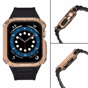 Protect Rihm Apple Watchi 38/40/41mm rihmale - must, roosakas kuldne