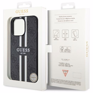 Guess GUHMP13LP4RPSK iPhone 13 Pro / 13 6.1" must/must hardcase 4G Printed Stripes MagSafe