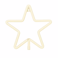 Neon LED jõulutäht soe valge FLNE22 Forever Light