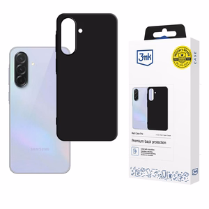 3mk Matt Case Pro ümbris Samsung Galaxy A37 jaoks, matt must