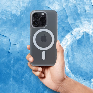 FROST MAG COVER Ümbris compatible with MagSafe jaoks IPHONE 15 Plus frozen läbipaistev