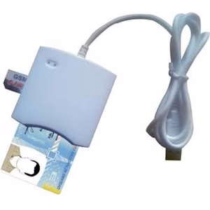 USB PC SC Kiipkaardi Lugeja N68 Valge