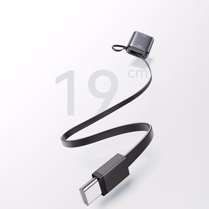 Joyroom JR-PBF29 20000mAh 22.5W powerbank koos kahekordse kaabliga must