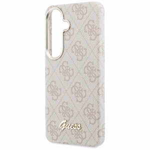 Guess ümbris 4G Script MagSafe Samsung Galaxy S26 jaoks roosa