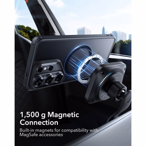 ESR Classic hübriid MagSafe ümbris Samsung Galaxy S26 Ultra jaoks - must