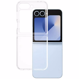 CARE by PanzerGlass Flagship Urban Combat Case for Samsung Galaxy Z Flip 7 FE / Flip 6 - Transparent