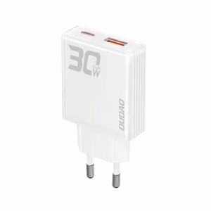 Laadija Dudao A30EU valge 30W (1xPD / 1xQC3.0)
