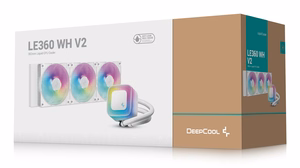 DeepCool LE360 WH V2 protsessori vedelikjahuti All-in-one 12 cm valge 1 tk