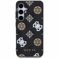 Guess 4G Printed Colored Peony Pattern MagSafe ümbris jaoks Samsung Galaxy S25 must