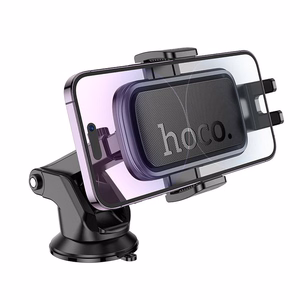 Car phone holder Hoco windshield / dashboard H79 black and gray