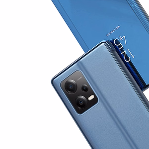 Clear View Case чехол для Xiaomi Redmi Note 12 5G / Poco X5 5G откидная крышка чёрный