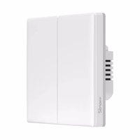 Nutikas WiFi Touch Seina Lüliti Sonoff TX T5 2C (2-channel)