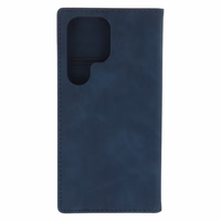 Nutikas Suede ümbris for Samsung Galaxy S25 Ultra tumesinine