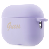 Guess GUAP2LSCHSU AirPods Pro 2 cover lilla/lilla Silicone Charm Heart Collection