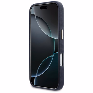 Guess HC PU FW RESIN LOGO BLUE ümbris iPhone 17 Pro 6,3"