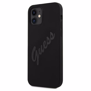 Guess GUHCP12SLSVSBK iPhone 12 mini 5.4" must/must kõvakott Script Vintage