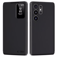 Tech-Protect Smart Wallet Ümbris jaoks Samsung Galaxy S25 Ultra - Matte Must