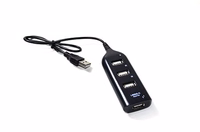 Vakoss TC-234UX jaotur USB 2.0 must