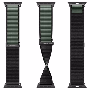 SPIGEN WBF1 rihm APPLE WATCH 6 / 7 / 8 / 9 / 10 / SE / ULTRA 1 / 2 (44 / 45 / 46 / 49 MM) must/roheline