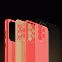 Dux Ducis Yolo elegantne pehme TPU ja PU nahast ümbris Samsung Galaxy A72 4G punane